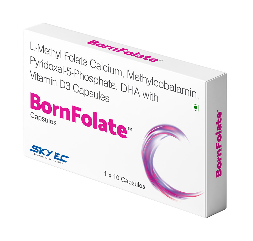 Bornfolate-capsules