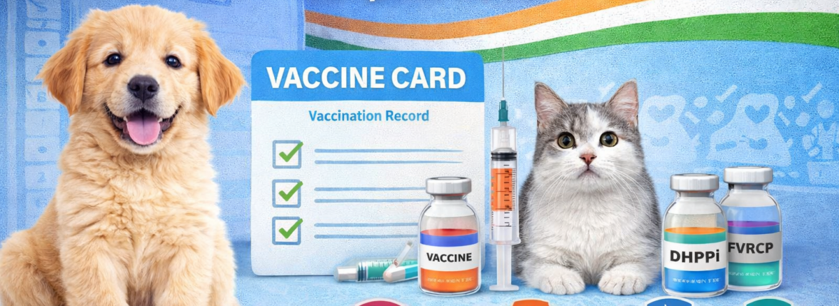puppy vaccination schedule India