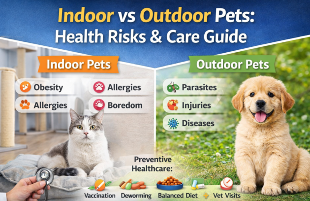 indoor vs outdoor pets