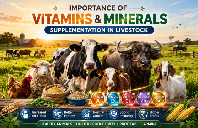 vitamins and minerals in livestock