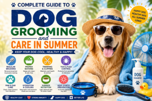 dog grooming in summer
