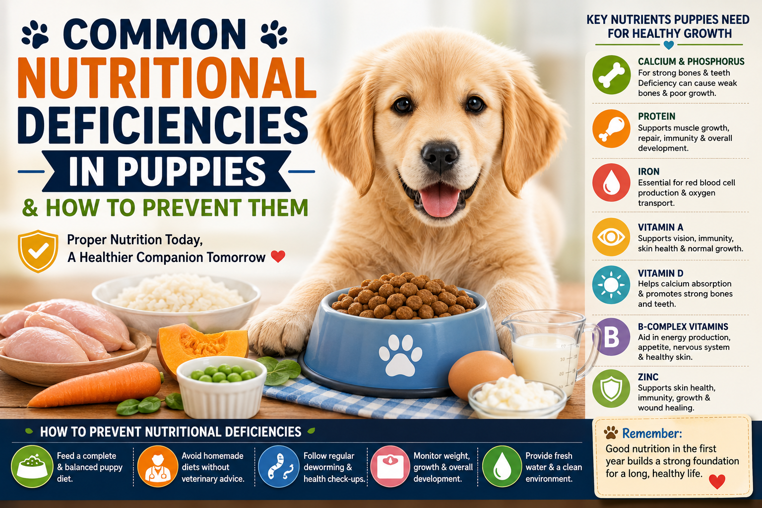nutritional deficiencies in puppies