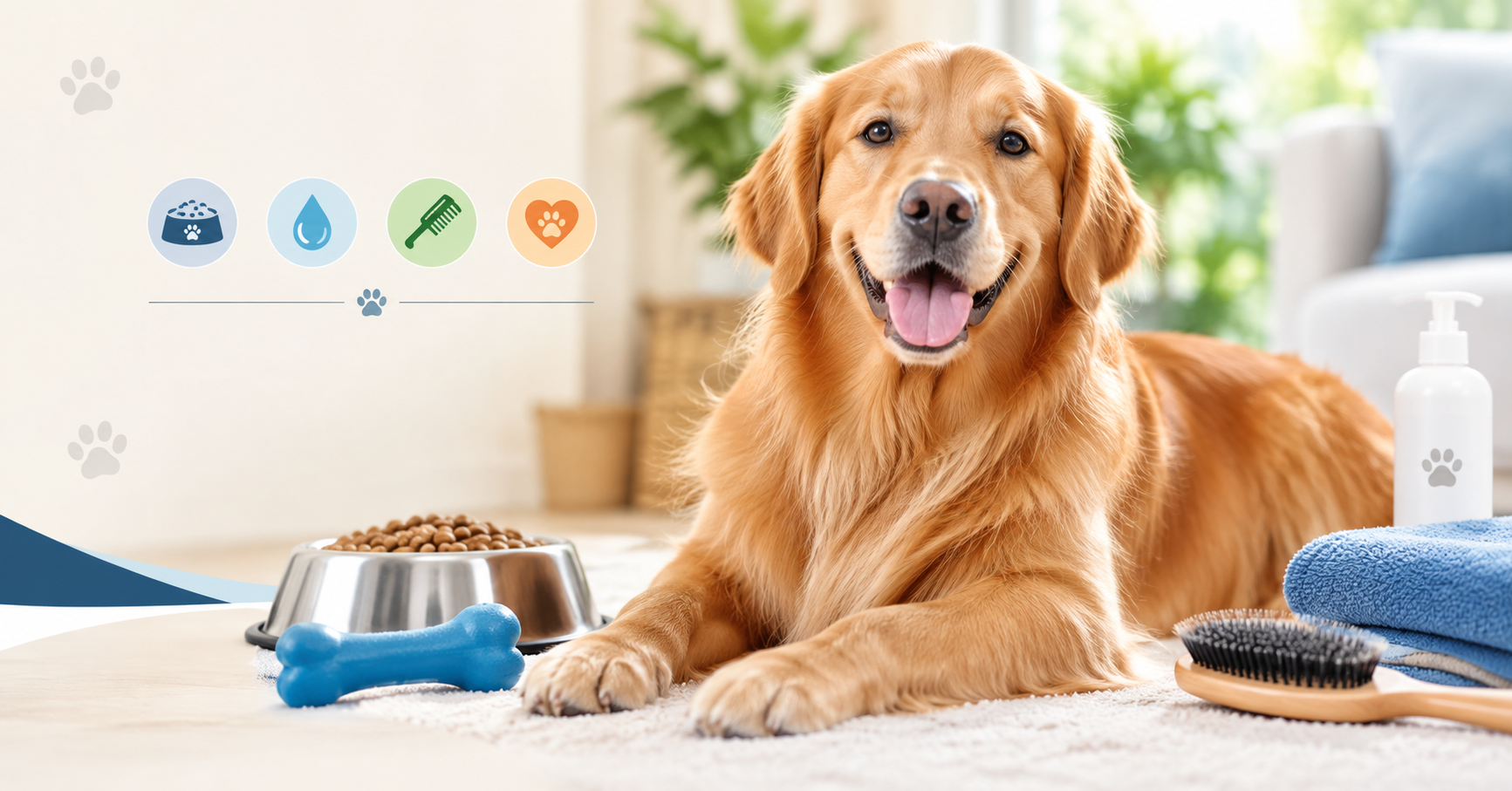 How to make your dog's coat soft and shiny